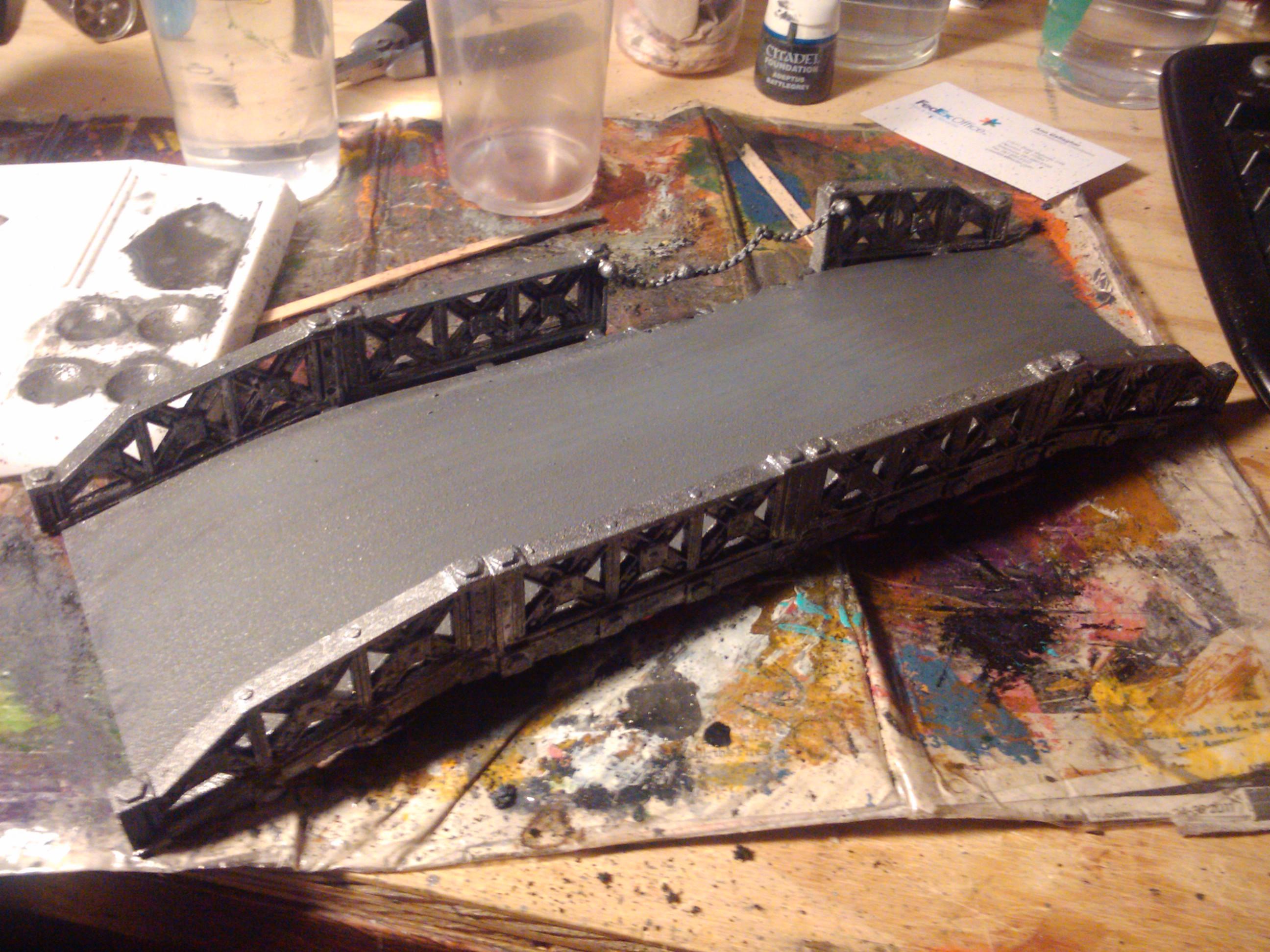 Bridge, Build, Cardstock, Hobby, Maiden, Modeling, Painting, Plasticard